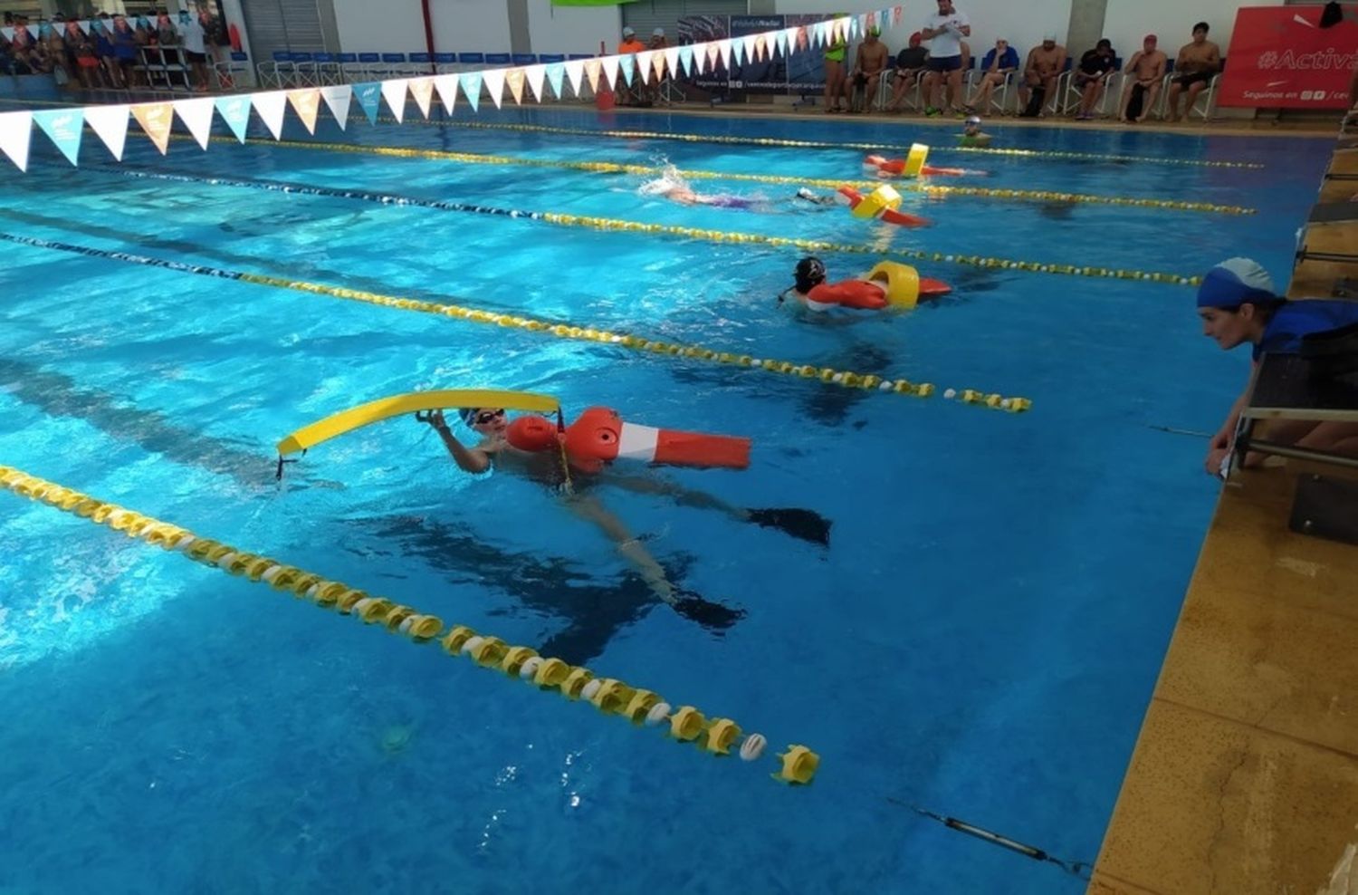 Torneo Nacional de Salvamento Acuático en Mar del Plata