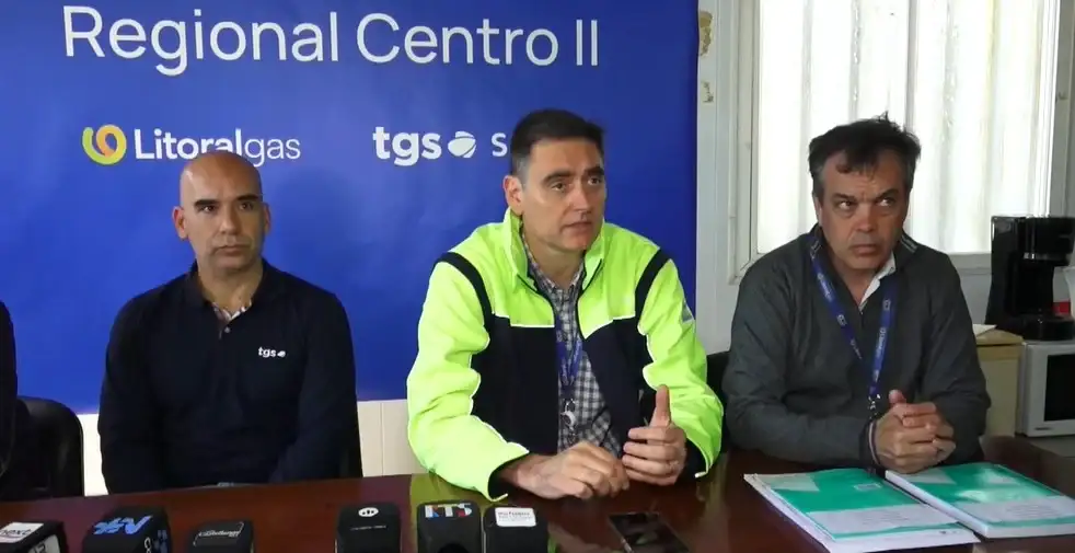 EN VIVO | Comienzan las obras del Gasoducto Regional Centro II en Bella Italia