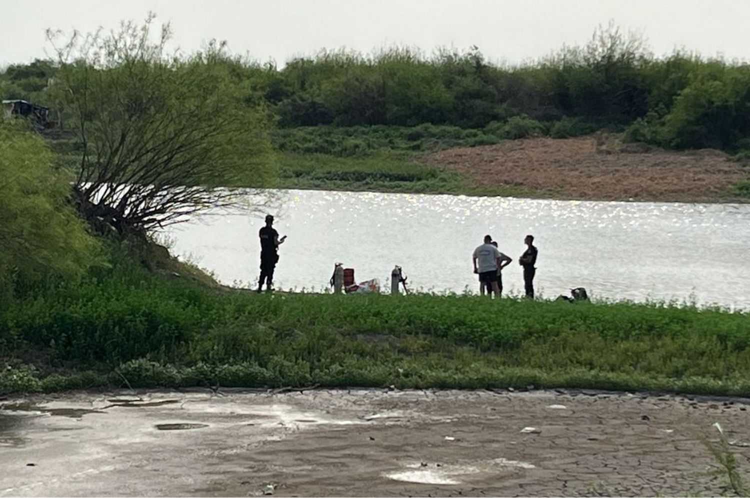 Tragedia en el río Salado