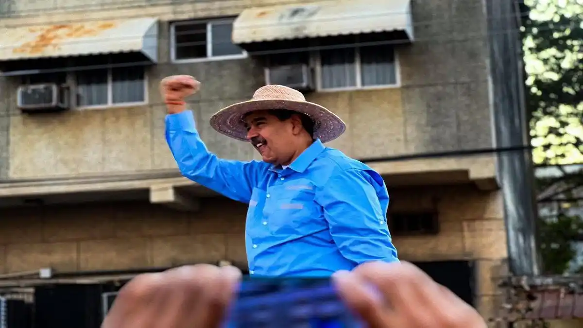 ¿EN CAMPAÑA? ASÍ RECIBEN A NICOLÁS MADURO en el estado Apure