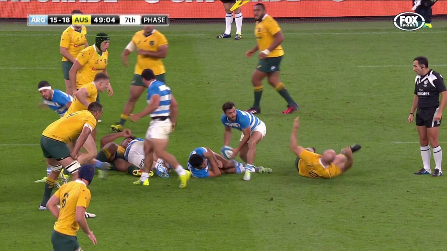 Los Pumas pagaron caros sus errores