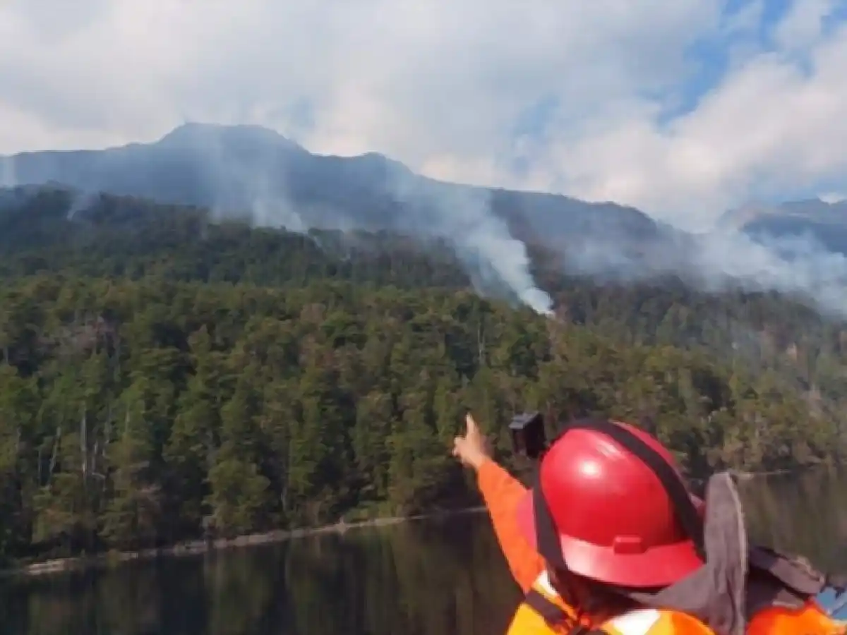 Neuquén, Río Negro y Chubut registran incendios forestales activos