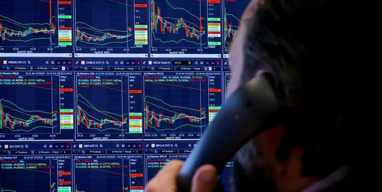 Las acciones argentinas en Wall Street registraron caídas de hasta 32% en la rueda del martes.