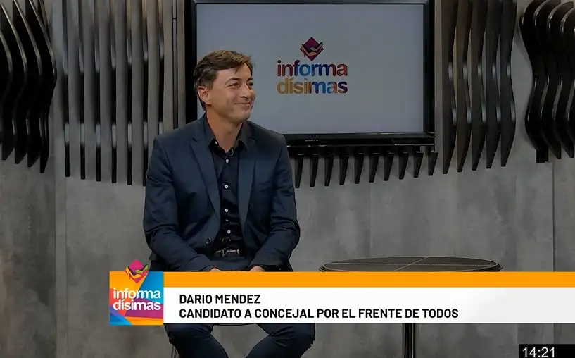 Darío Méndez busca retornar al Concejo para un Tandil inclusivo