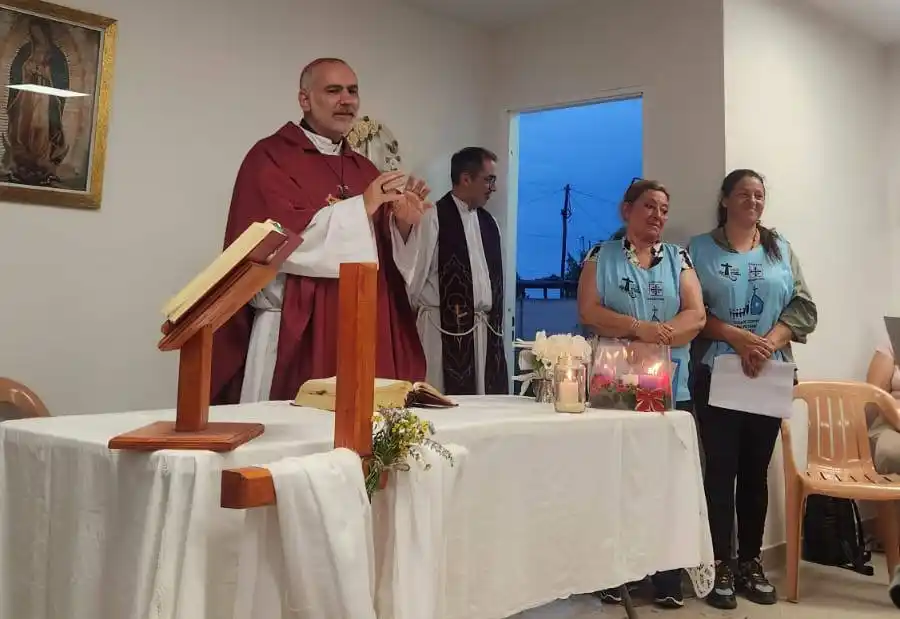 En el barrio San Cayetano, se inauguró el SUM del Hogar de Cristo Chascomús