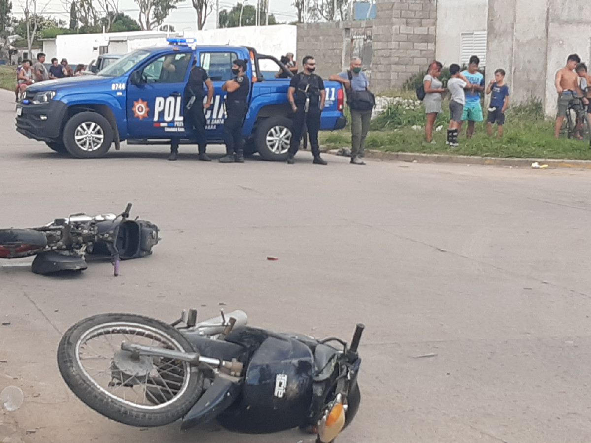 Trasladaron a Santa Fe al motociclista que resultó herido en el choque fatal en Frontera