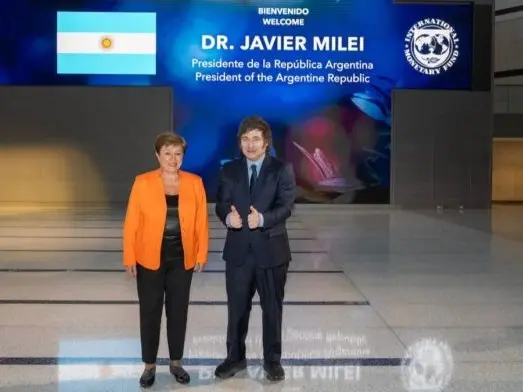 Georgieva y Milei