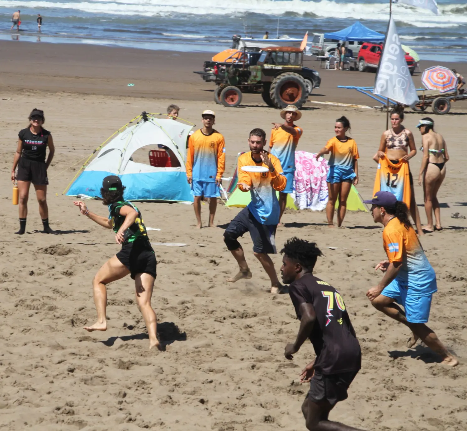 El torneo de Frisbee finaliza el martes