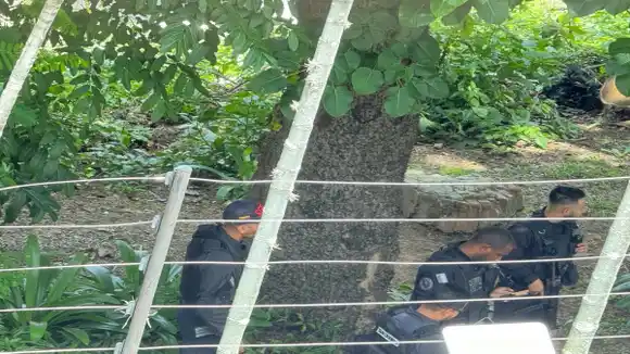 AUMENTA cantidad de funcionarios alrededor de la embajada de Argentina en Caracas