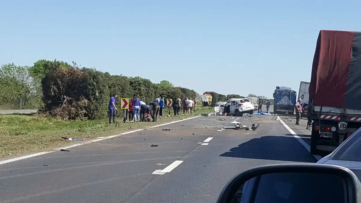 Accidente fatal en la autopista Rosario – Santa Fe