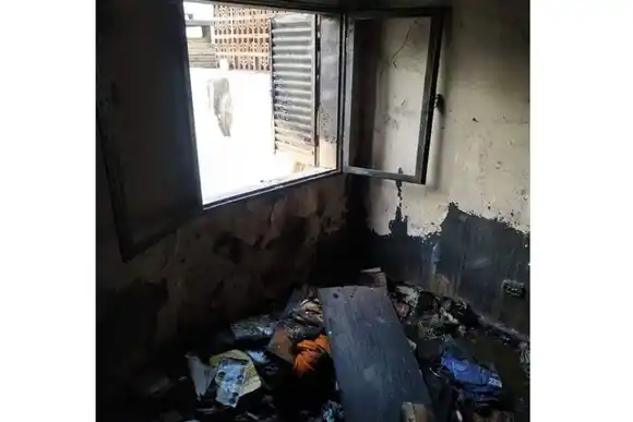 Discutió con su mujer y murió quemado al incendiar su vivienda