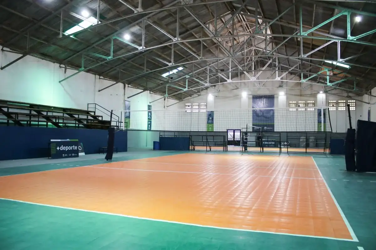Realizaron mejoras edilicias en el Estadio Municipal de Vóley