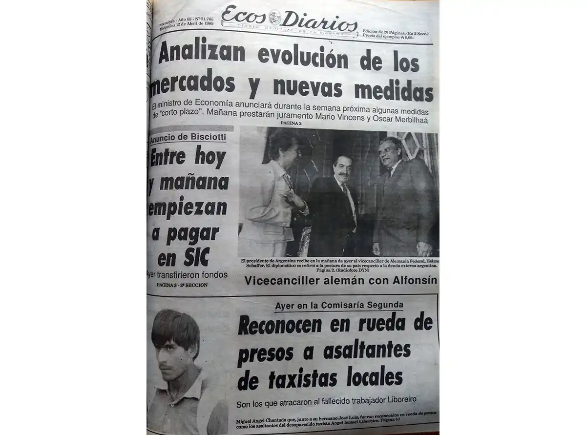 Miércoles 12 de abril de 1989