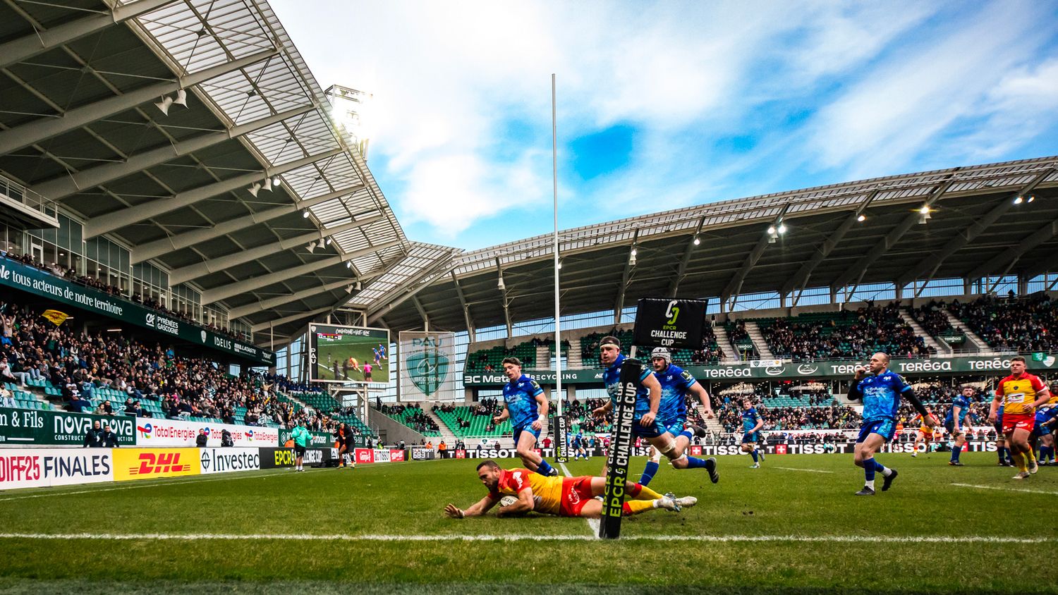 Pau fue vencido como local y Bayonne recibe a Gloucester