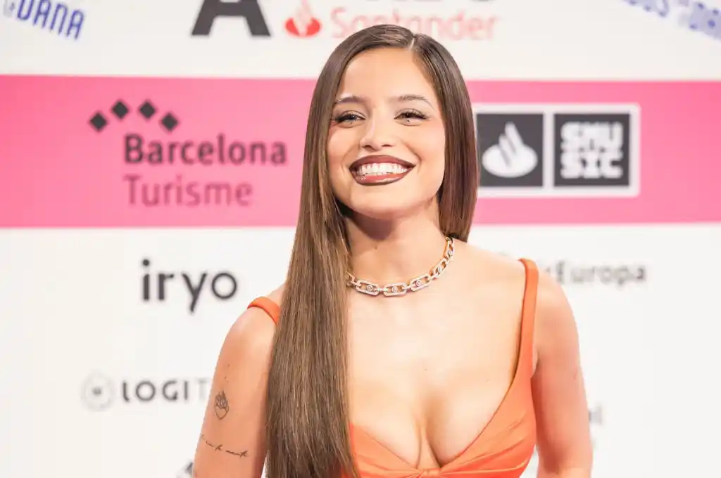 La entrerriana se lució en la alfombra roja.