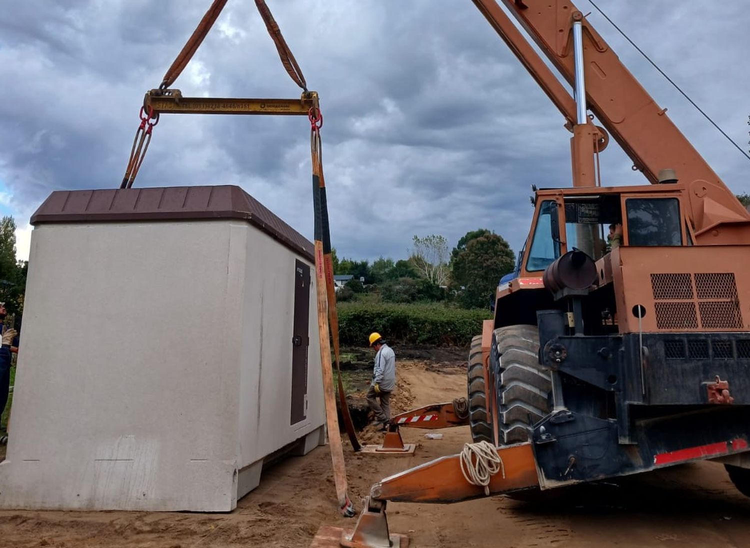 EDEA comenzó la construcción de una estación transformadora en Sierra de los Padres