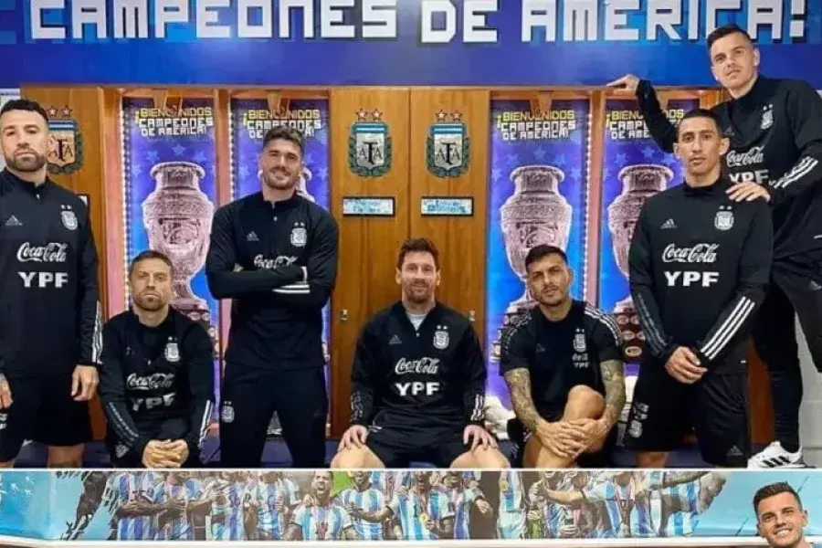 La Selección Argentina realizó su primer entrenamiento