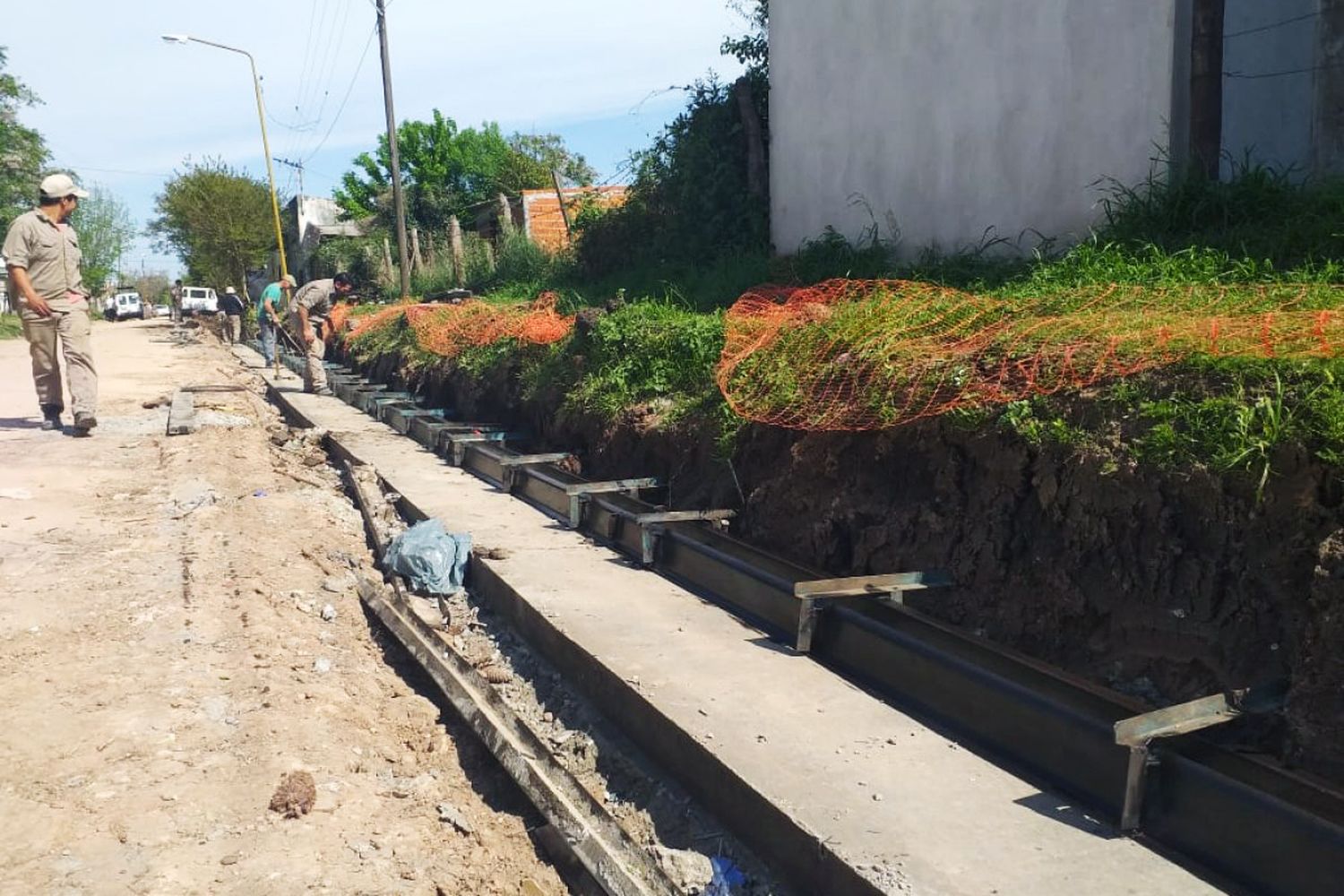 Consorcios y obras: Avanza el mejoramiento de distintas calles
