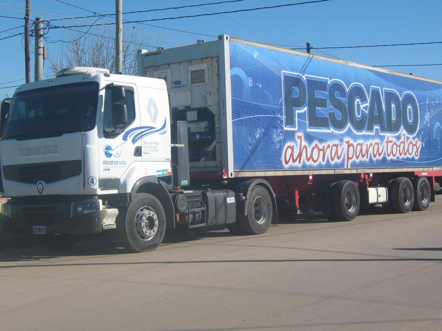 Prohibieron el ingreso del camión de "Pescado para Todos" a Olavarría