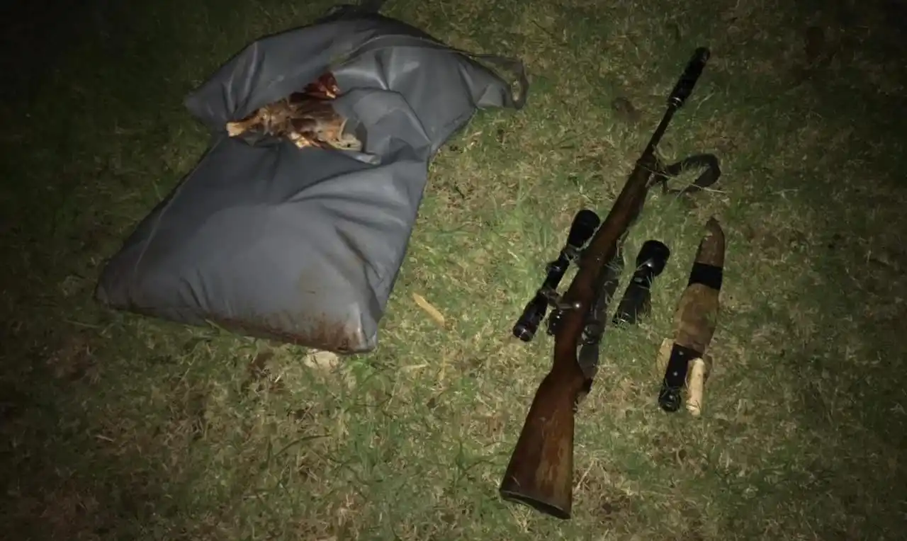 La Brigada Gualeguaychú interceptó a un cazador furtivo