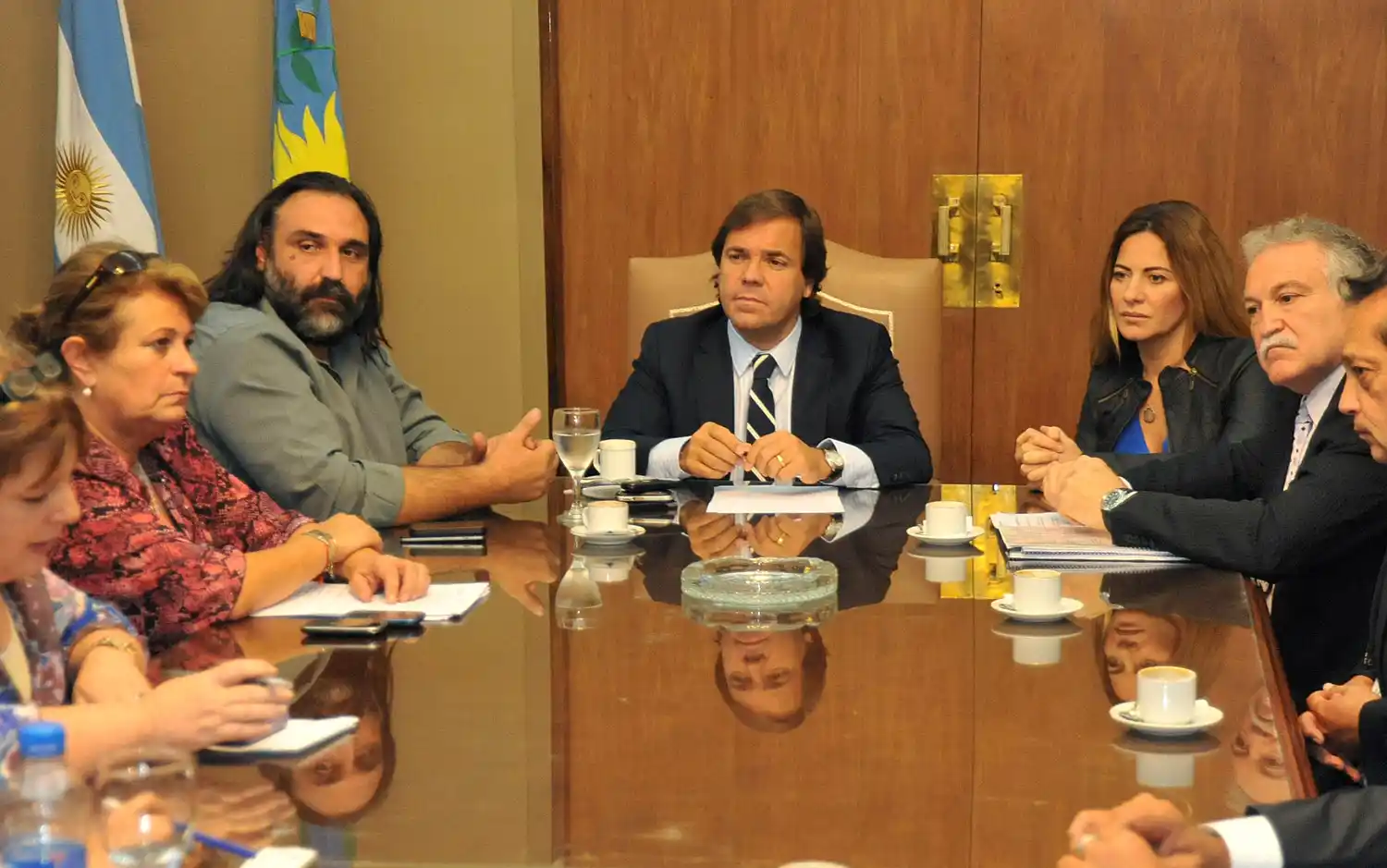 Nora De Lucía y Alberto Pérez convocaron a los docentes