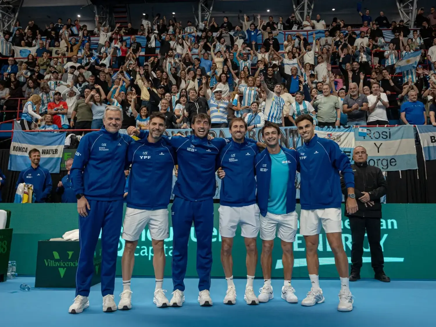 Argentina venció 3 a 1 a Turquía en el Rica che de Neuquén y espera rival para noviembre. Foto:AAT