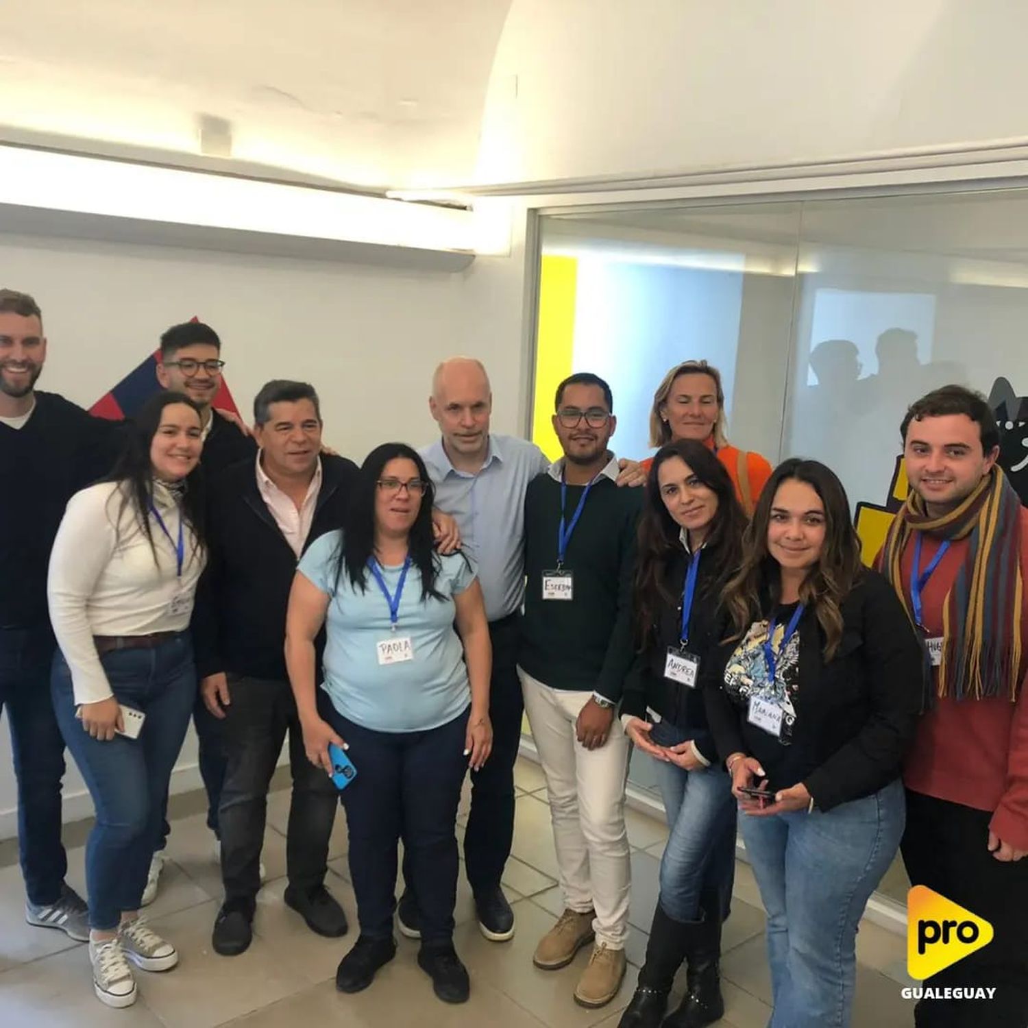 El PRO Gualeguay junto con Horacio Rodríguez Larreta