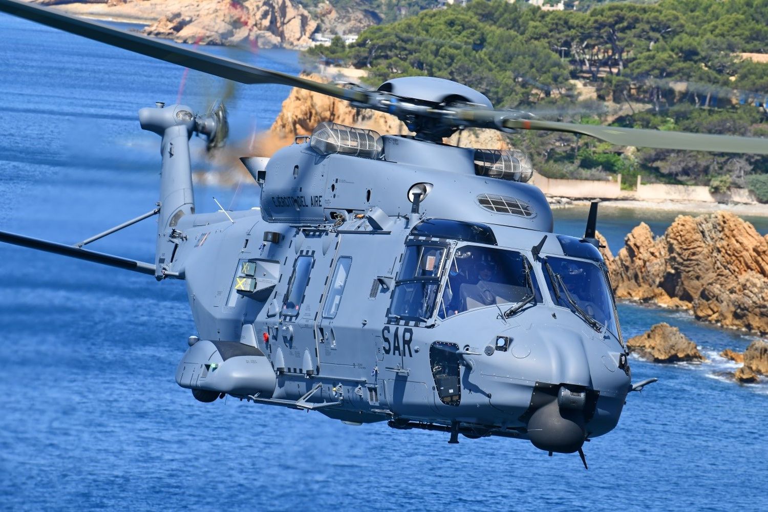 First NH90 delivered to the Spanish Air Force for search and rescue missions