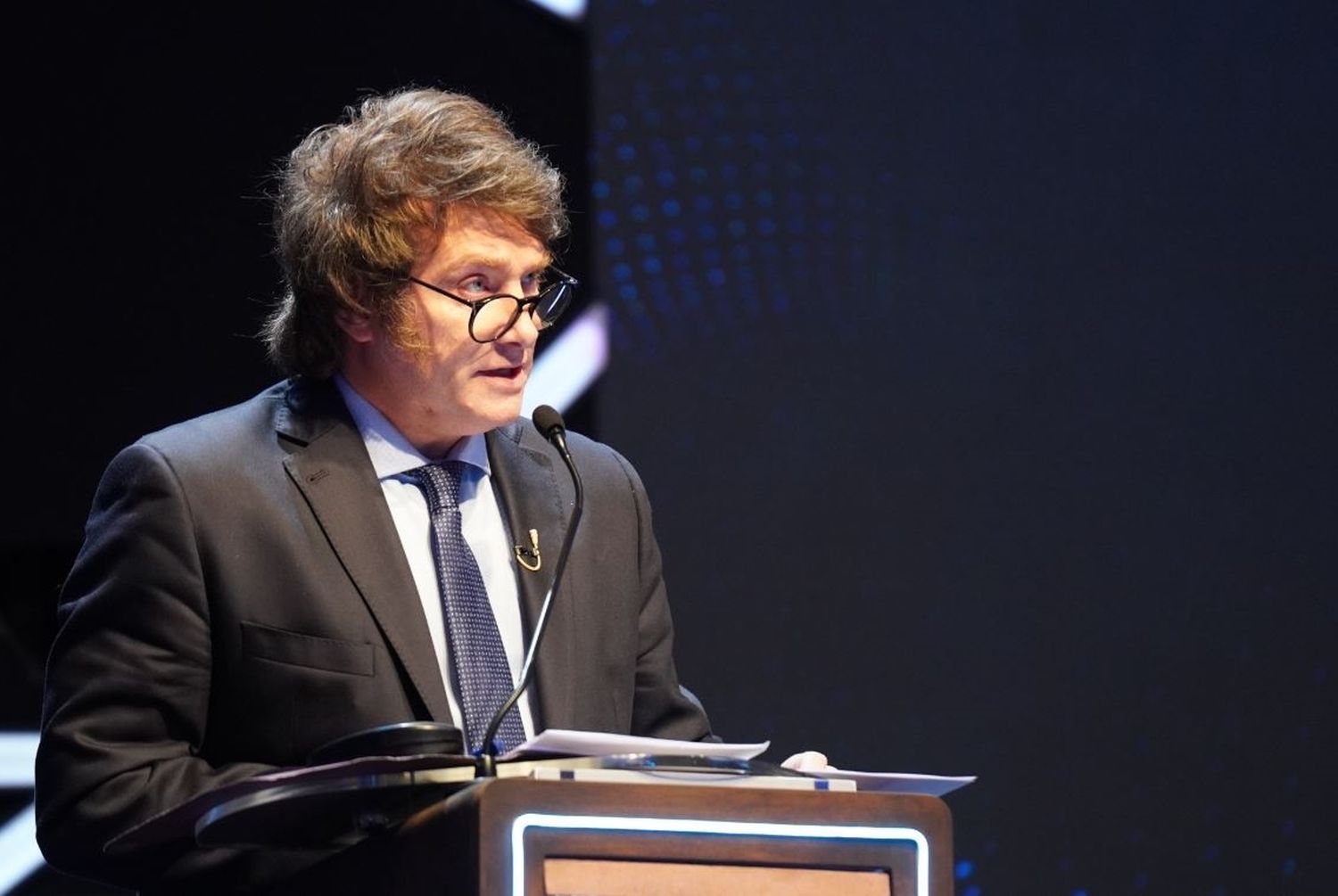 El presidente, Javier Milei.
