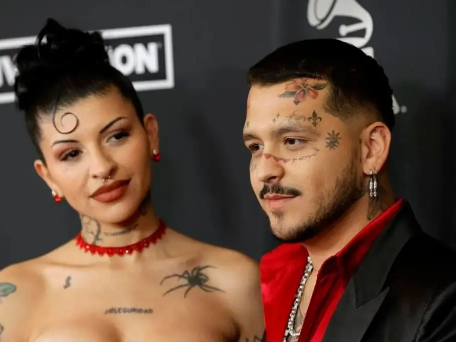 Polémica entre Cazzu y el padre de su hija Christian Nodal.