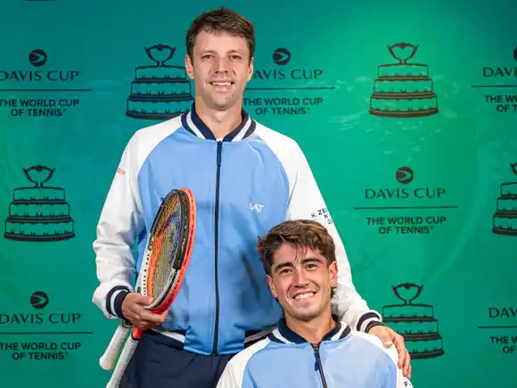 Se realizó el sorteo en Groningen: Zeballos en el dobles y Comesaña como opción