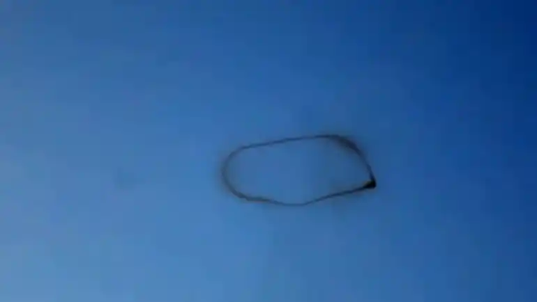 Se develó el misterio del círculo negro que se vio en Tigre