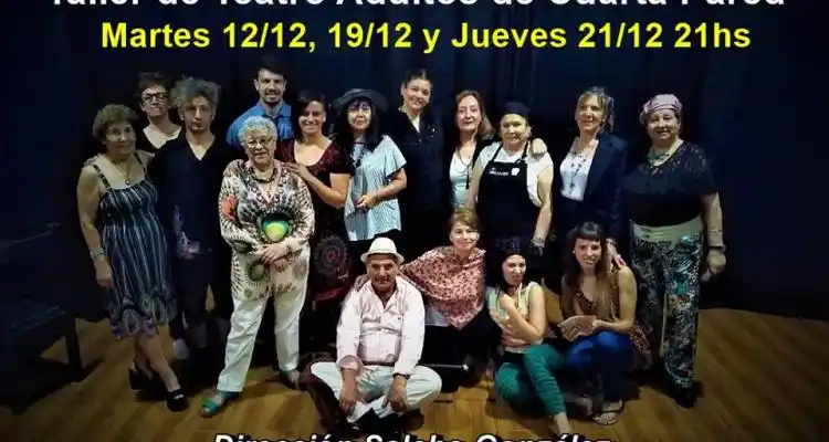 Muestra de los alumnos de Cuarta Pared