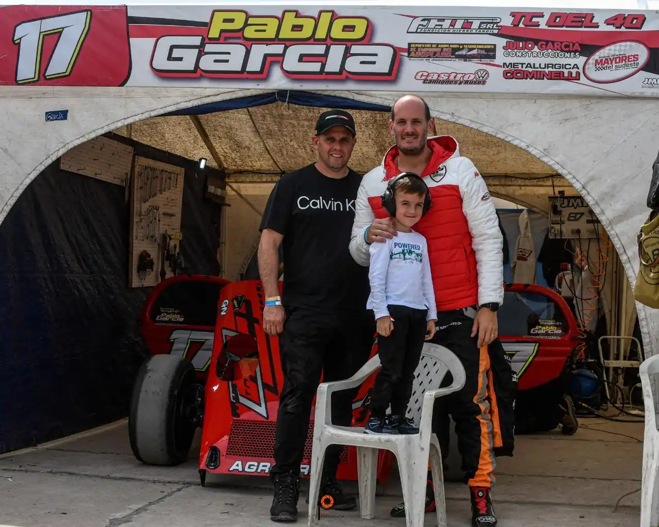 Pablo García y "Santi" Mangoni alcanzaron la victoria en la primera final de TC del 40.