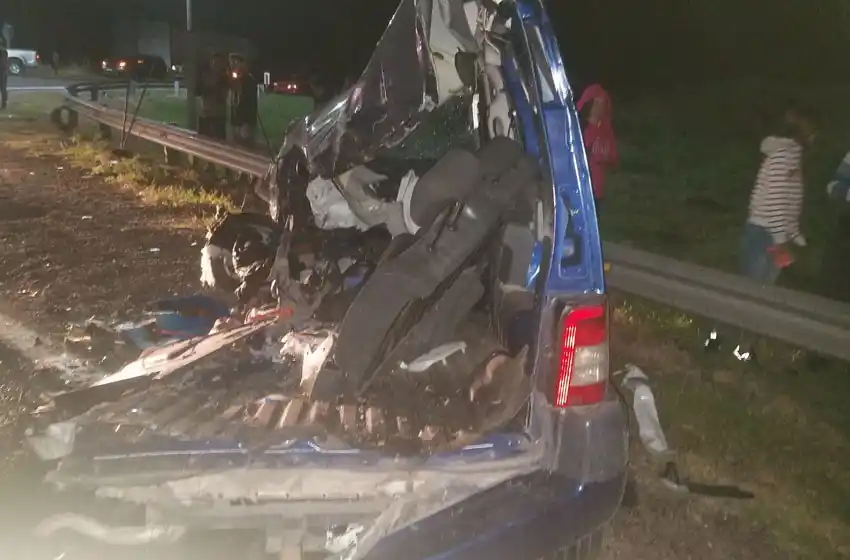 Autopista Rosario-Córdoba: murió una familia en un accidente