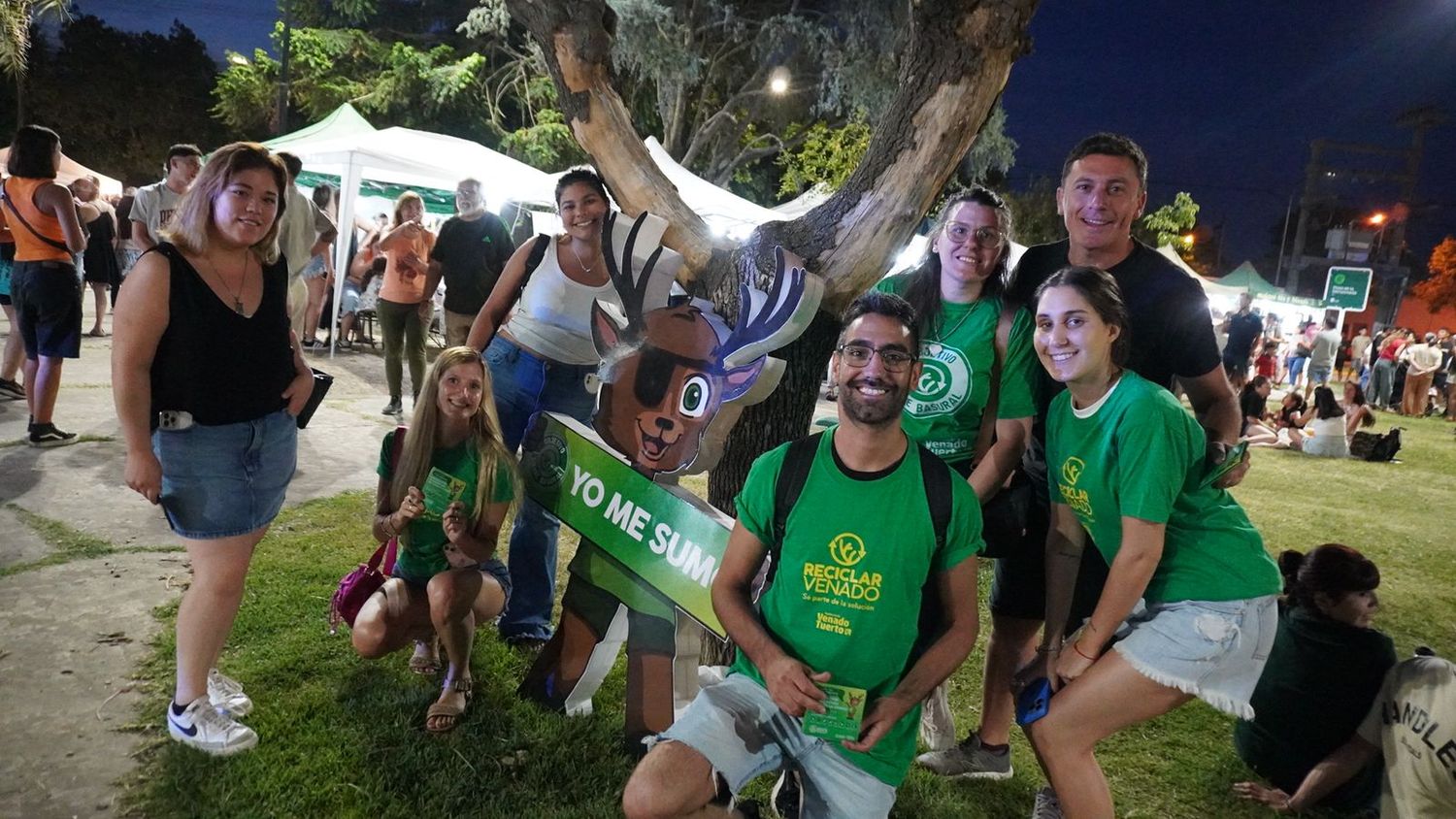 Integrantes del equipo de Reciclar Venado.