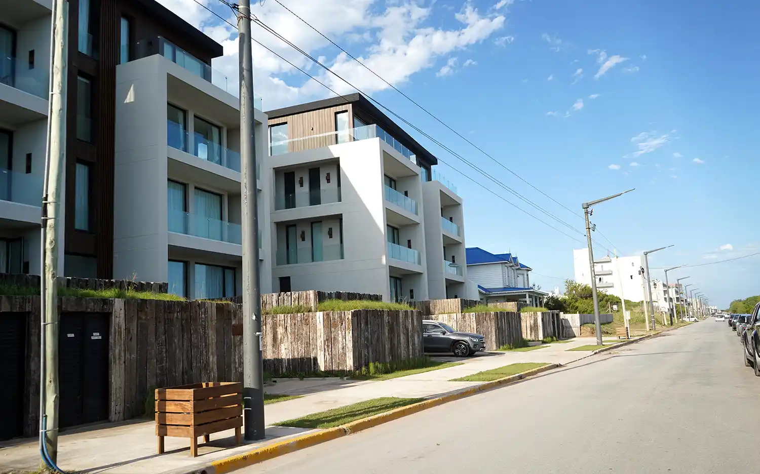 Avenida 502. Uno de los lugares donde se harán trabajos de bacheo