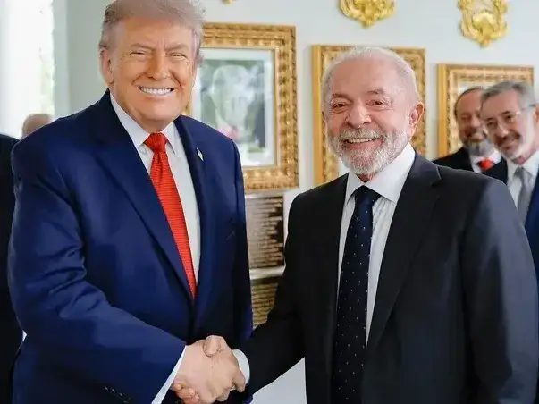 Donald Trump y Lula, en otras épocas.
