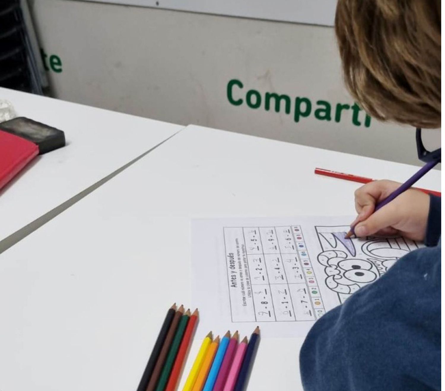 Actividad. De apoyo escolar se inició en la jornada de ayer en la vecina ciudad