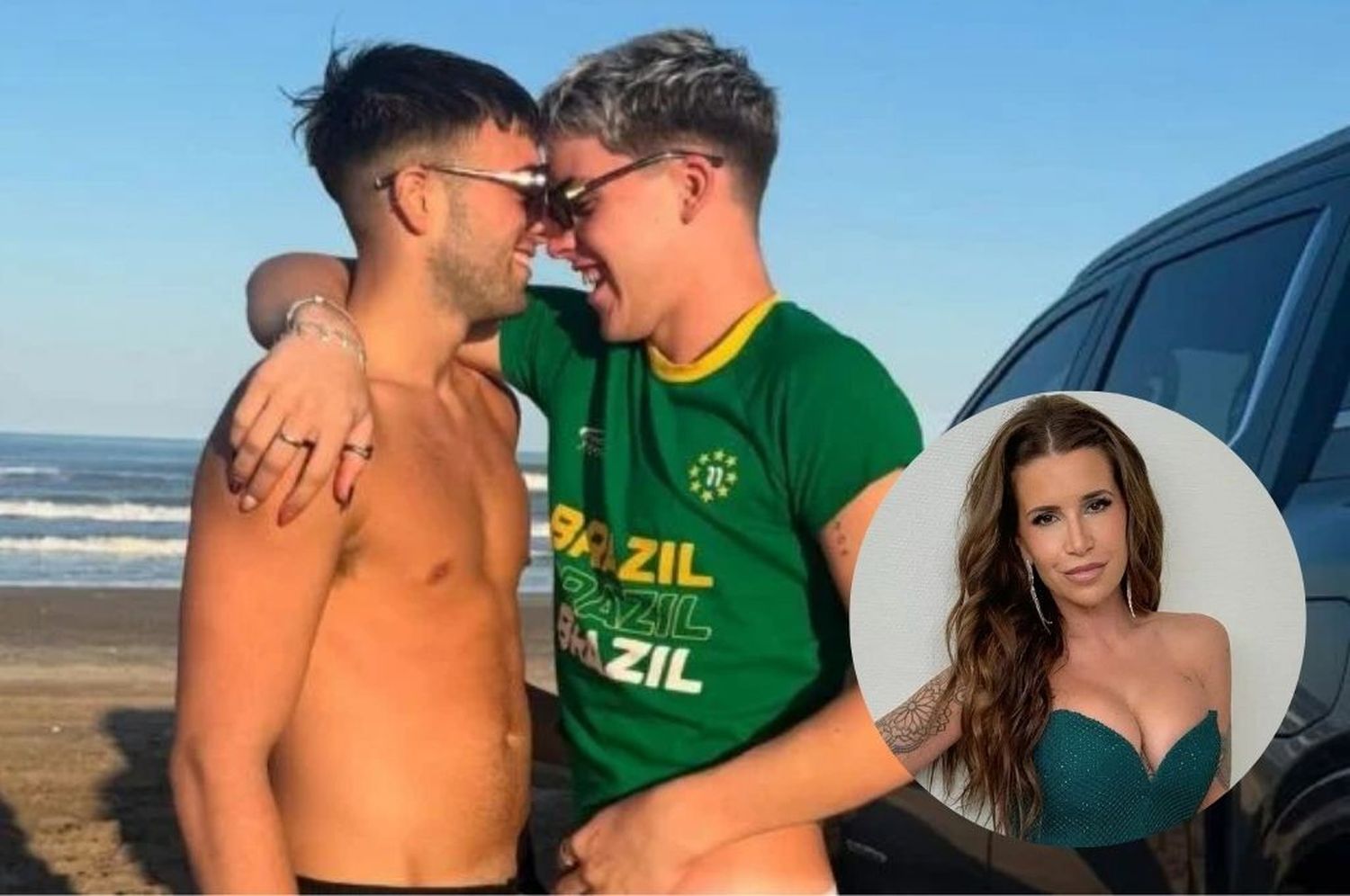 Juan Otero presentó a su novio con un álbum romántico desde Pinamar