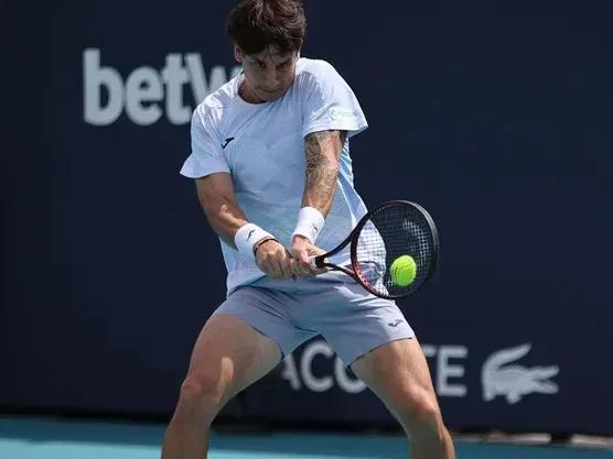 Camilo Ugo Carabelli ingresa al cuadro principal del Miami Open como 'lucky loser'