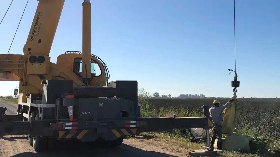 San Justo: avanzan las obras para mejorar el abastecimiento eléctrico