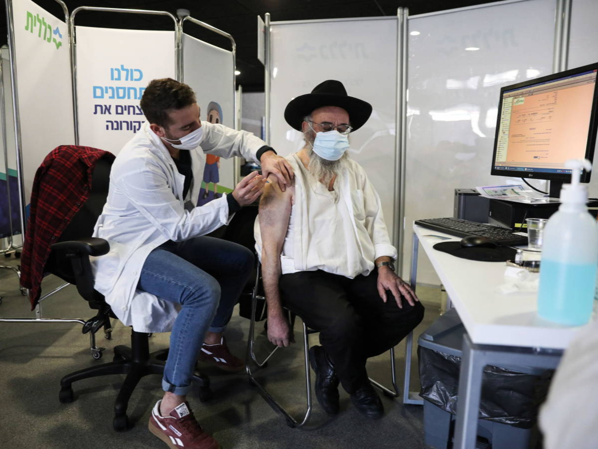 Israel ya vacunó contra el coronavirus a más de un millón de personas
