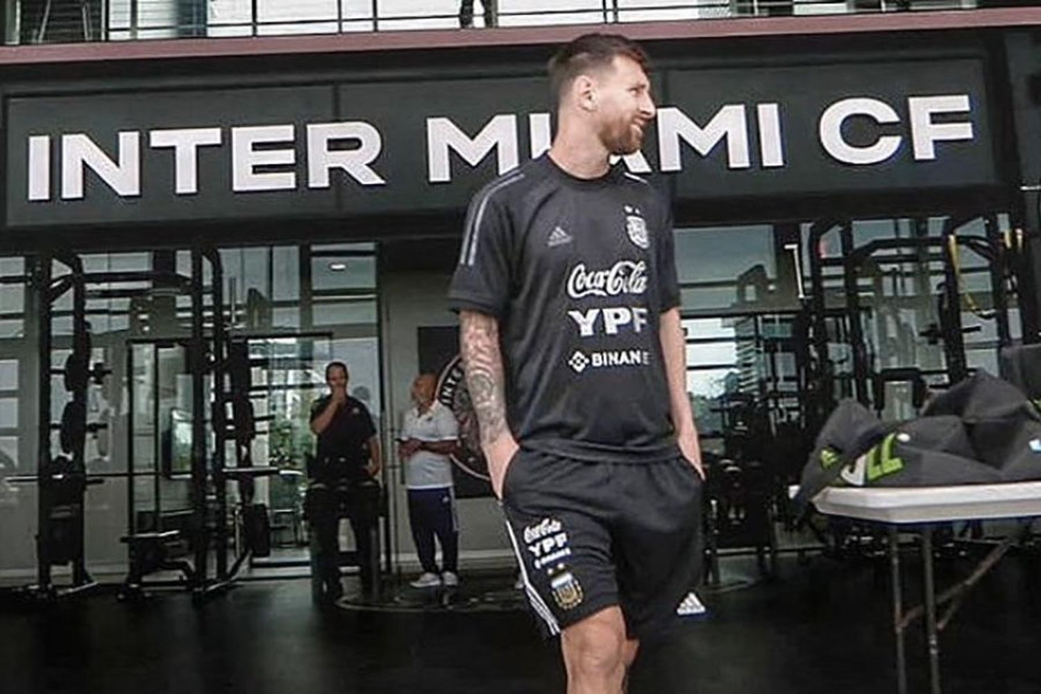 Messi se entrena por primera vez con el plantel de Inter Miami