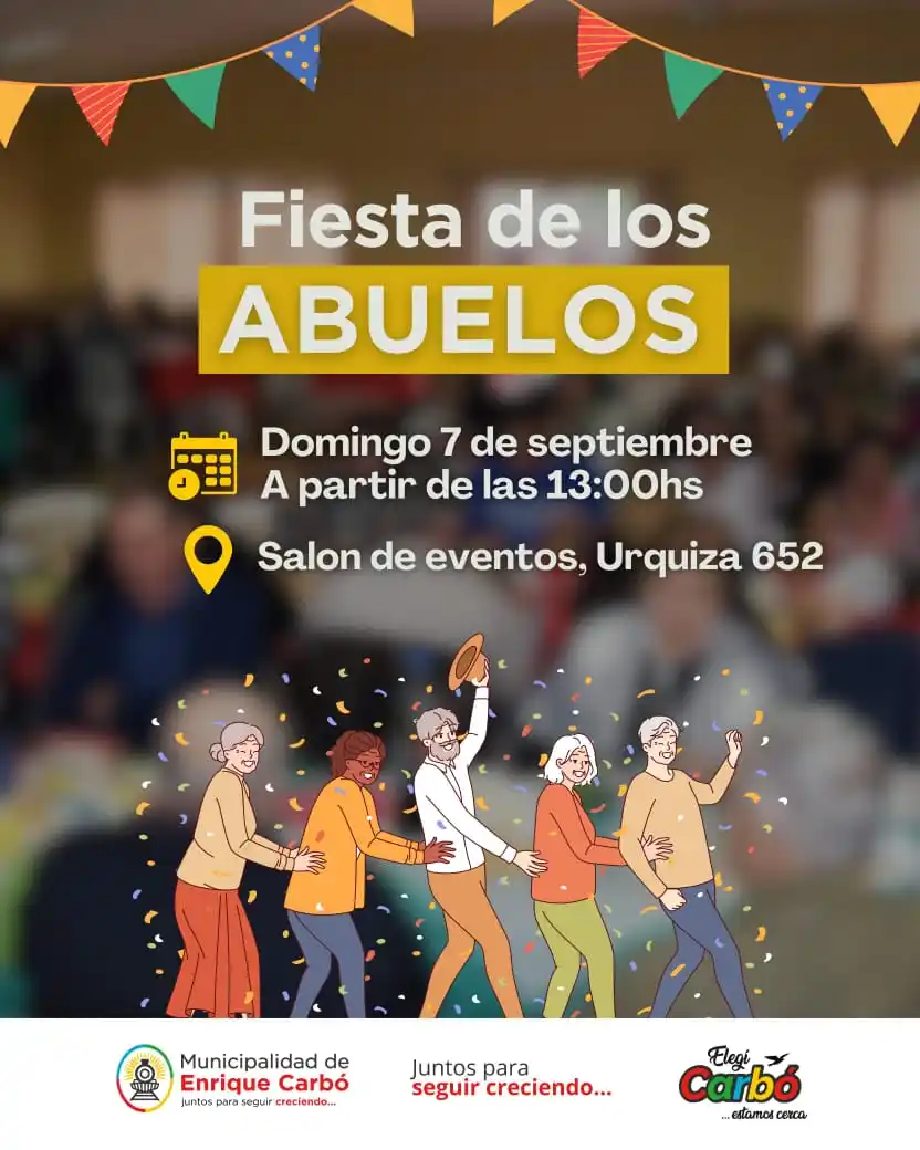 Enrique Carbó se prepara para celebrar la “Fiesta de los Abuelos”