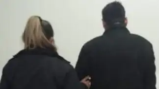 Efectivos policiales lograron reducir al sujeto involucrado y concretaron su aprehensión.