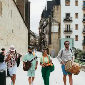 Bomba Estéreo de las atracciones del Cusica Fest. Foto Instagram