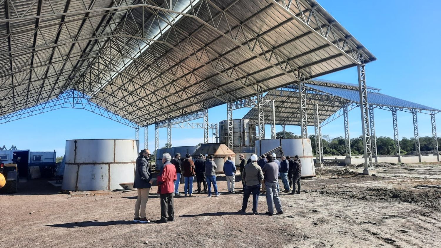 Recorrida de instituciones de Gobierno de Formosa, la empresa israelí Mekorot y el CFI por las zonas de influencia del Acueducto RN 86