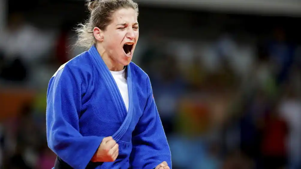 La «Peque» Pareto ganó la medalla de bronce en el Grand Prix de Abu Dhabi