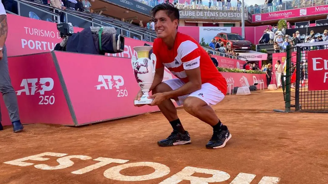 Sebastián Báez, campeón en Estoril